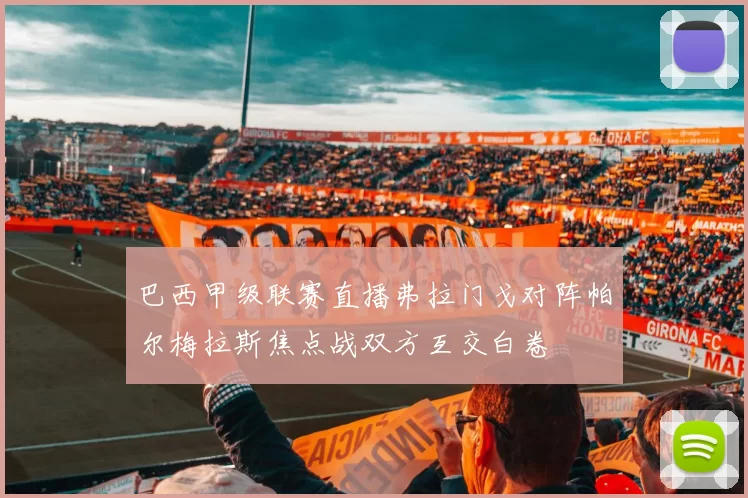 巴西甲级联赛直播弗拉门戈对阵帕尔梅拉斯焦点战双方互交白卷